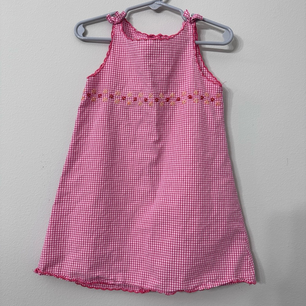 Old Navy 00’s Red Checkered Toddler Dress